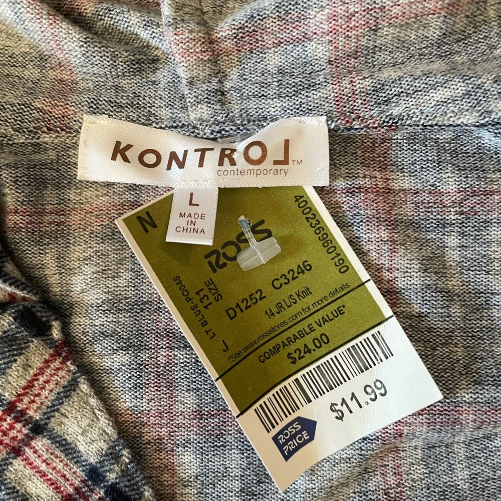 Kontrol juniors crop top